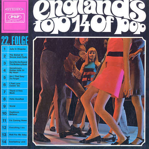 Cover Various - England's Top 14 Of Pop, 22. Folge (LP, Comp) Schallplatten Ankauf