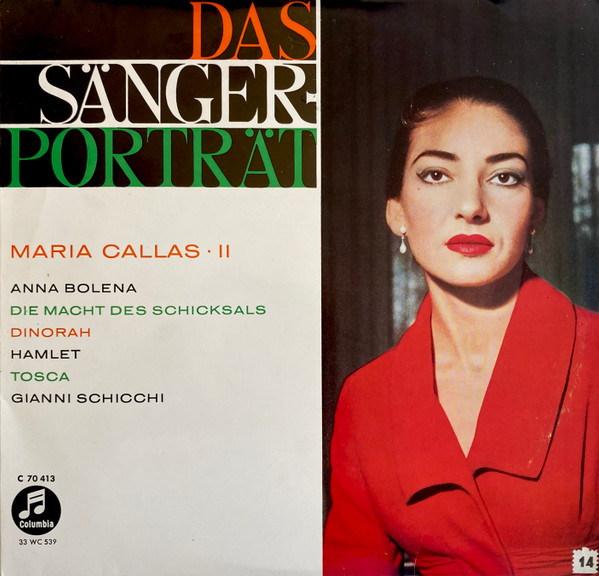 Cover Maria Callas - Das Sangerportrait - Callas II (10, Comp) Schallplatten Ankauf