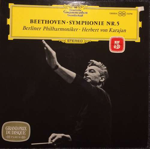 Cover Beethoven* - Berliner Philharmoniker ‧ Herbert von Karajan - Symphonie Nr.5 (LP) Schallplatten Ankauf