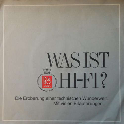 Cover No Artist - Was Ist Hi-Fi? (7) Schallplatten Ankauf