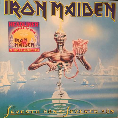 Cover Iron Maiden - Seventh Son Of A Seventh Son (LP, Album) Schallplatten Ankauf