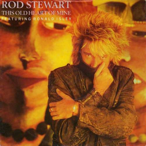 Cover Rod Stewart Featuring Ronald Isley - This Old Heart Of Mine (7, Single, Sol) Schallplatten Ankauf