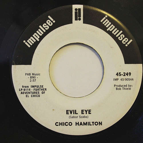 Cover Chico Hamilton - Monday, Monday / Evil Eye (7, Promo) Schallplatten Ankauf
