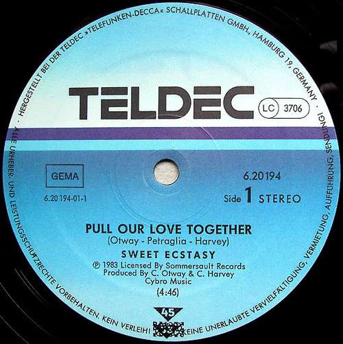 Cover Sweet Ecstasy - Pull Our Love Together (12) Schallplatten Ankauf