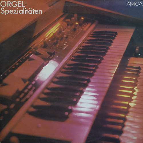 Cover AMIGA Studio Orchester - Orgel Spezialitäten (LP) Schallplatten Ankauf