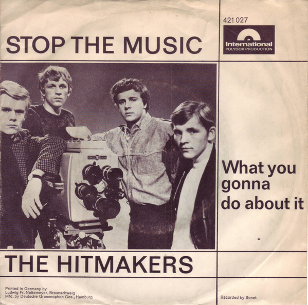 Cover The Hitmakers (5) - Stop The Music / What You Gonna Do About It (7, Single, Mono) Schallplatten Ankauf