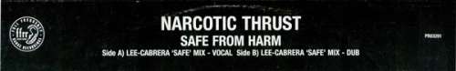 Cover Narcotic Thrust - Safe From Harm (12, Promo) Schallplatten Ankauf
