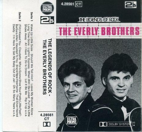 Cover Everly Brothers - The Legends Of Rock (Cass, Comp) Schallplatten Ankauf