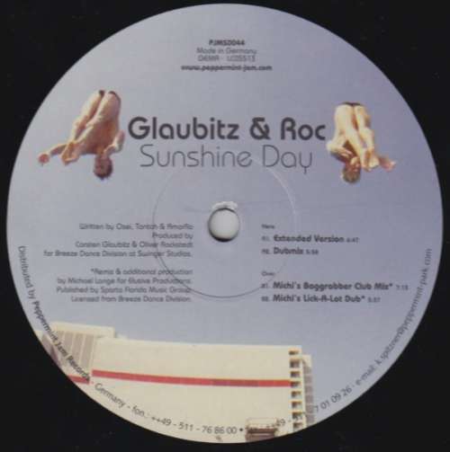Cover Glaubitz & Roc - Sunshine Day (12) Schallplatten Ankauf