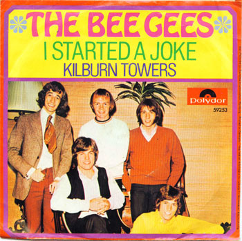 Cover The Bee Gees* - I Started A Joke (7, Single, Mono) Schallplatten Ankauf