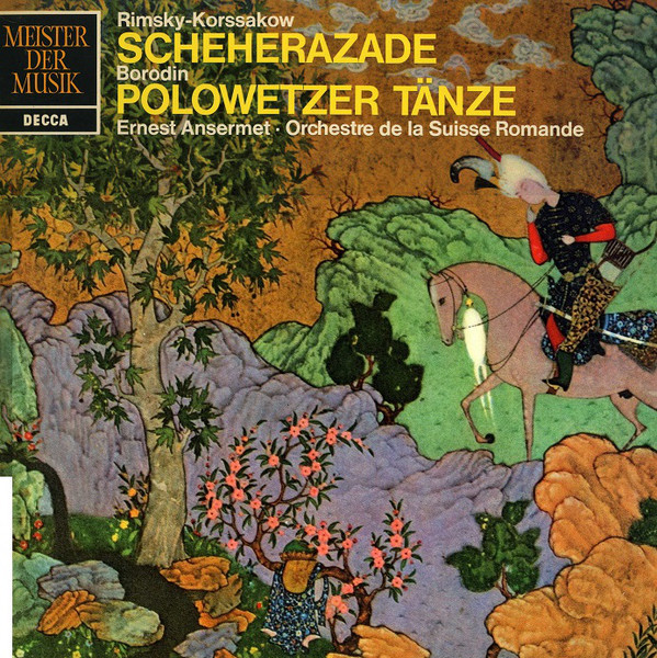 Cover Rimsky-Korsakov*, Borodin*, OSR*, Ansermet* - Scheherazade, Polowetzer Tänze (LP, Album) Schallplatten Ankauf