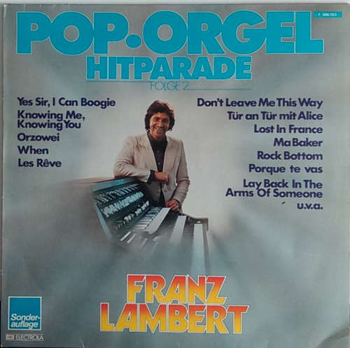 Bild Franz Lambert - Pop.Orgel Hitparade Folge 2 (LP, Album) Schallplatten Ankauf