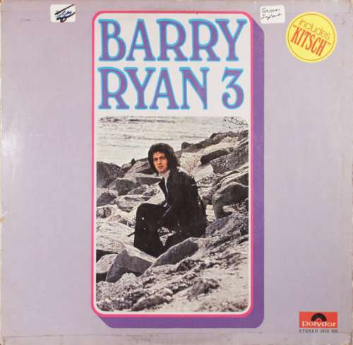 Cover Barry Ryan - Barry Ryan 3 (LP, Album) Schallplatten Ankauf