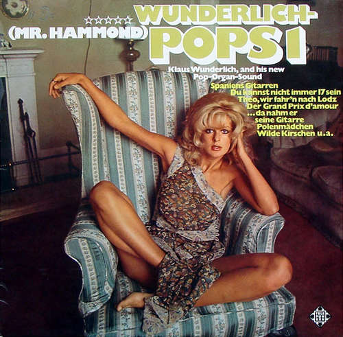 Cover Klaus Wunderlich - Wunderlich-Pops 1 (Mr. Hammond Klaus Wunderlich And His New Pop-Organ-Sound) (LP) Schallplatten Ankauf