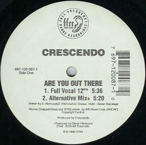 Cover Crescendo - Are You Out There (12) Schallplatten Ankauf