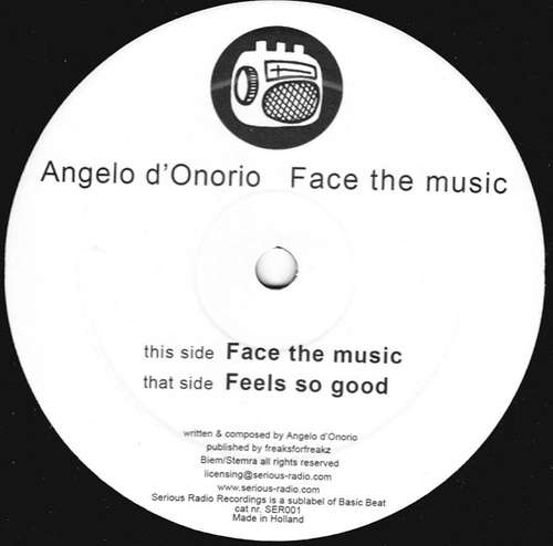 Cover Angelo D'Onorio - Face The Music (12) Schallplatten Ankauf