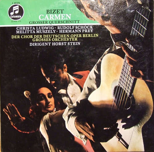 Cover Georges Bizet, Chor Der Deutschen Oper Berlin, Berliner Symphoniker, Horst Stein - Carmen (Großer Querschnitt) (LP, Album) Schallplatten Ankauf