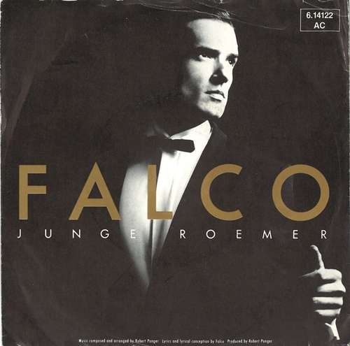 Cover Falco - Junge Roemer (7, Single) Schallplatten Ankauf
