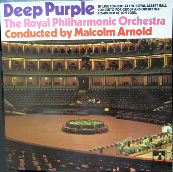 Cover Deep Purple & The Royal Philharmonic Orchestra, Malcolm Arnold - Concerto For Group And Orchestra (LP, Album, RE) Schallplatten Ankauf