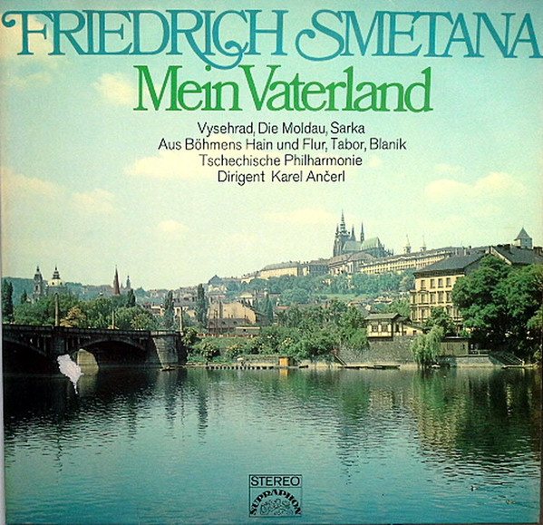 Cover Friedrich Smetana* - Mein Vaterland (2xLP, RE) Schallplatten Ankauf