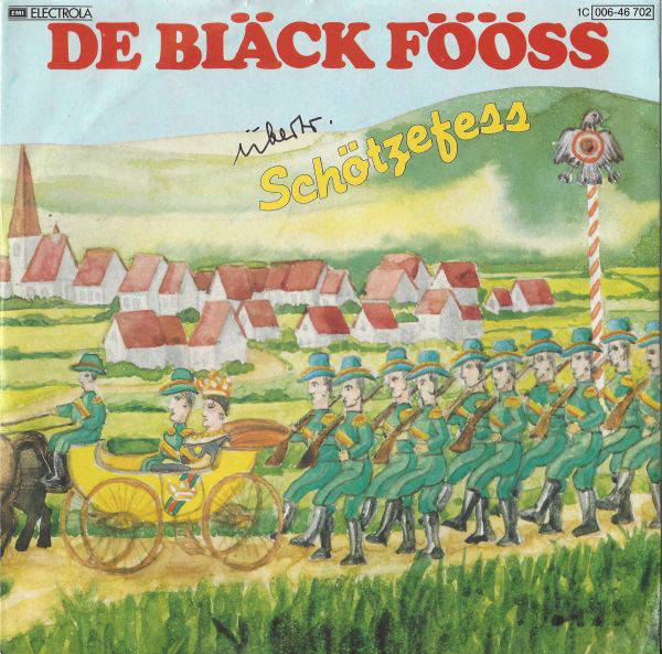 Cover Bläck Fööss - Schötzefess (7, Single) Schallplatten Ankauf