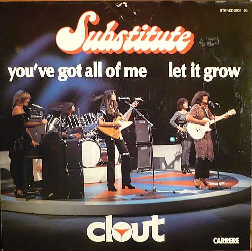 Cover Clout - Substitute (LP, Album) Schallplatten Ankauf