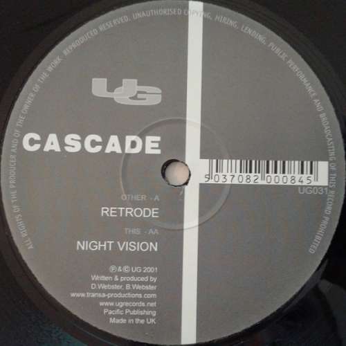 Cover Cascade - Retrode / Night Vision (12) Schallplatten Ankauf