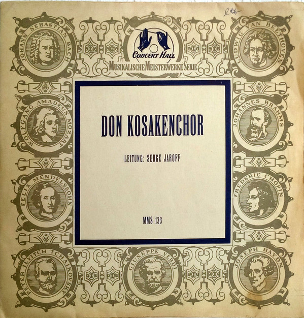 Cover Don Kosakenchor* - Der Don Kosakenchor Singt (Favorite Encores) (10, Mono) Schallplatten Ankauf