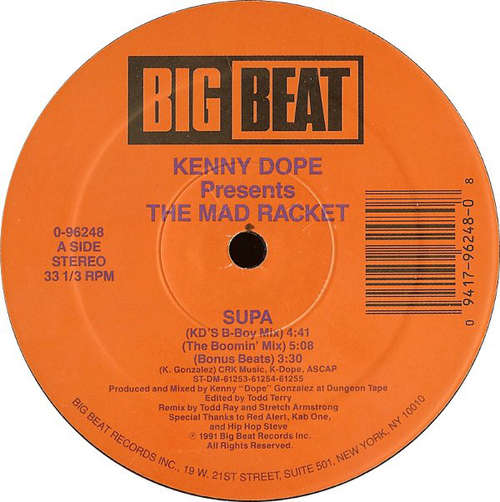 Cover Kenny Dope* presents The Mad Racket - Supa (12) Schallplatten Ankauf
