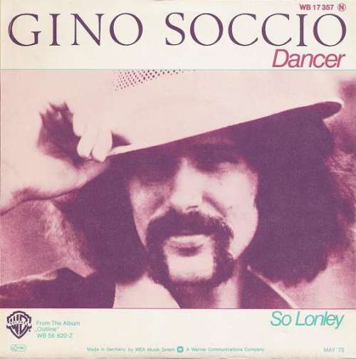 Cover Gino Soccio - Dancer (7, Single) Schallplatten Ankauf
