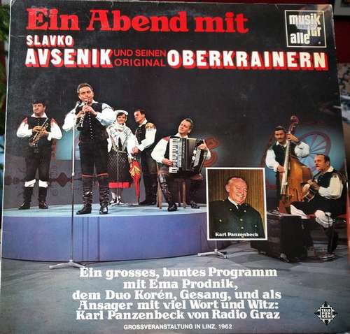 Cover Slavko Avsenik Und Seine Original Oberkrainer - Ein Abend Mit Slavko Avsenik Und Seinen Original Oberkrainern (LP, Album, RE) Schallplatten Ankauf