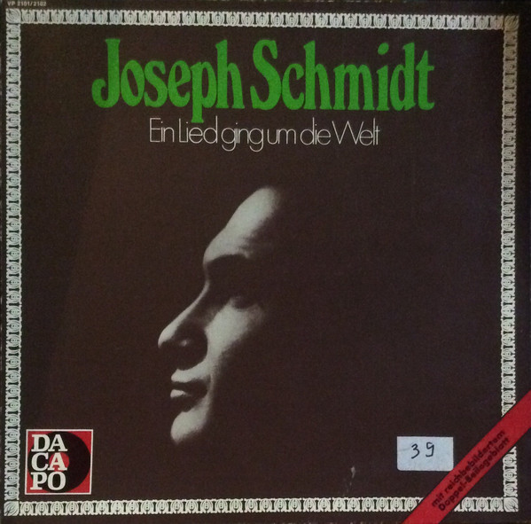 Cover Joseph Schmidt - Ein Lied Ging Um Die Welt (Box, Album + 2xLP, Comp) Schallplatten Ankauf