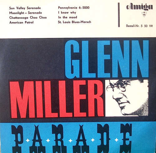 Cover Rundfunk-Tanzorchester Berlin - Glenn Miller-Parade (7, EP, Mono) Schallplatten Ankauf