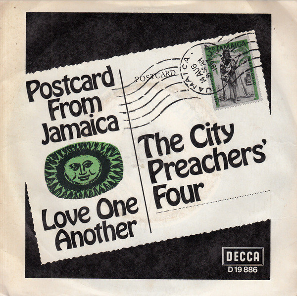Bild The City Preachers' Four* - Postcard From Jamaica (7, Single) Schallplatten Ankauf