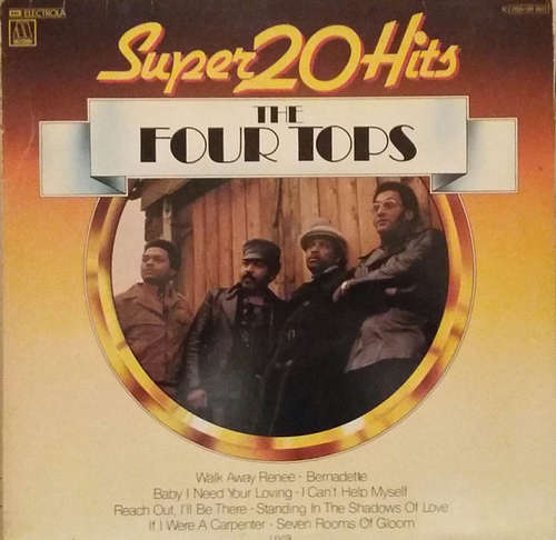 Cover Four Tops - Super 20 Hits (LP, Comp) Schallplatten Ankauf