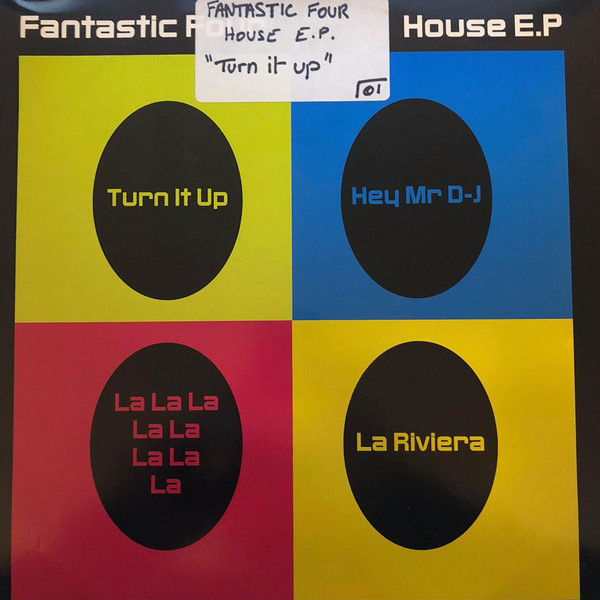 Cover Fantastic Four (4) - House E.P. (12, Single) Schallplatten Ankauf
