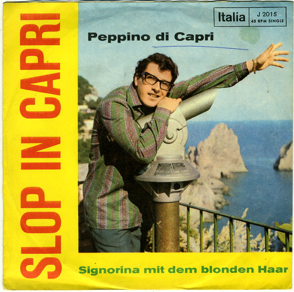 Cover Peppino Di Capri - Signorina Mit Dem Blonden Haar (7, Single) Schallplatten Ankauf