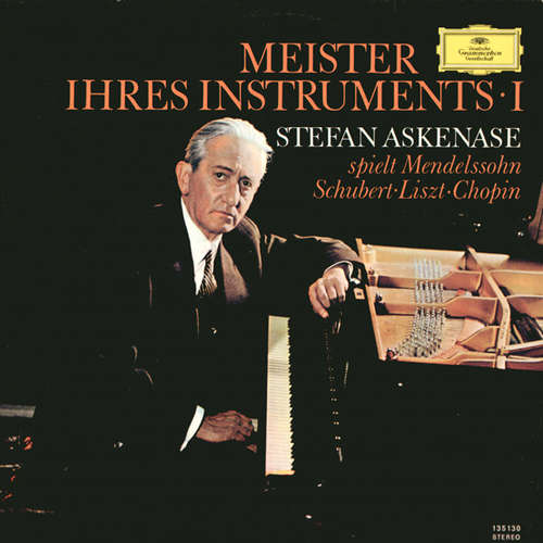 Cover Stefan Askenase - Meister Ihres Instruments I (LP) Schallplatten Ankauf