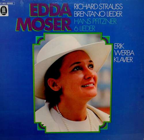 Bild Edda Moser, Erik Werba - Richard Strauss / Hans Pfitzner - Brentano Lieder / 6 Lieder (LP) Schallplatten Ankauf
