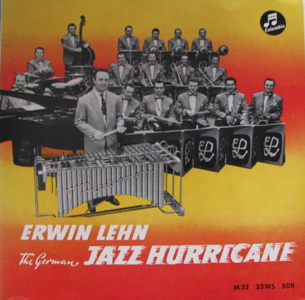 Cover Erwin Lehn - The German Jazz Hurricane (10, Album, Mono) Schallplatten Ankauf