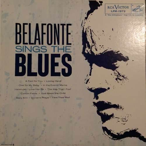 Cover Harry Belafonte - Belafonte Sings The Blues (LP, Album, Mono) Schallplatten Ankauf