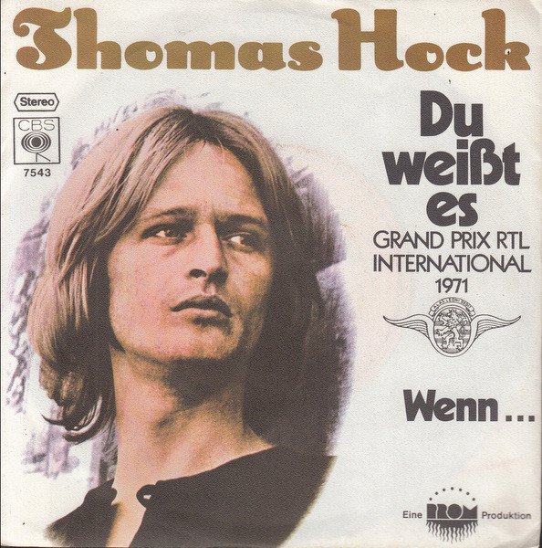 Bild Thomas Hock (2) - Du Weißt Es (7, Single) Schallplatten Ankauf