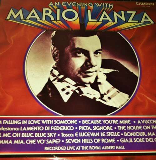 Cover Mario Lanza - An Evening With Mario Lanza (LP, Album) Schallplatten Ankauf