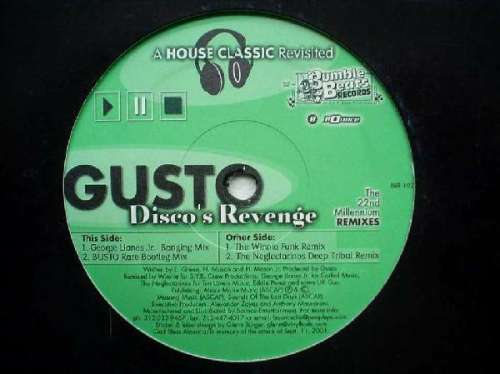 Cover Gusto - Disco's Revenge (The 22nd Millenium Remixes) (12) Schallplatten Ankauf