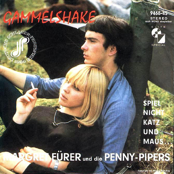 Cover Margret Fürer Und Die Penny-Pipers - Gammelshake (7, Single) Schallplatten Ankauf