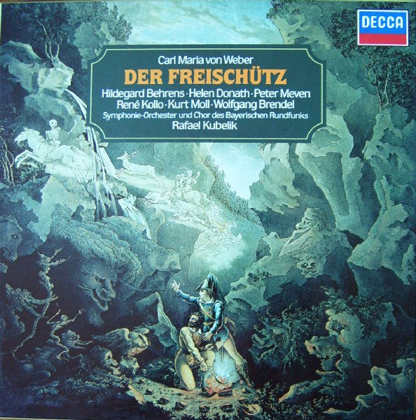 Cover Carl Maria von Weber - Der Freischütz (Box, Clu + 3xLP) Schallplatten Ankauf