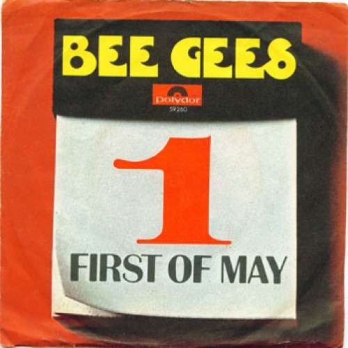 Cover Bee Gees - First Of May (7, Single, Mono) Schallplatten Ankauf