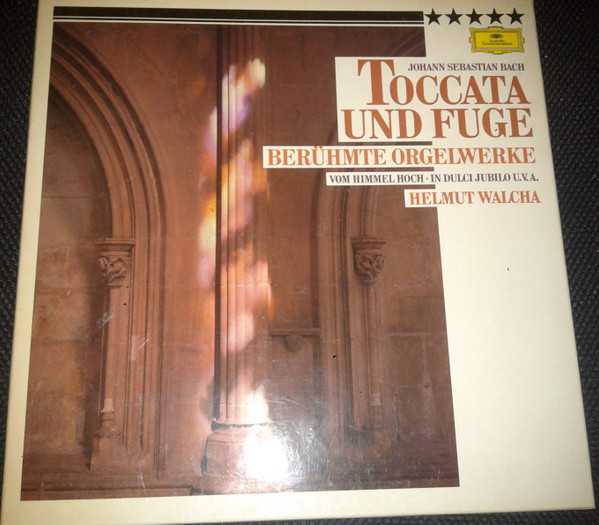 Cover Johann Sebastian Bach - Helmut Walcha - Toccata Und Fuge Berühmte Orgelwerke (2xLP) Schallplatten Ankauf