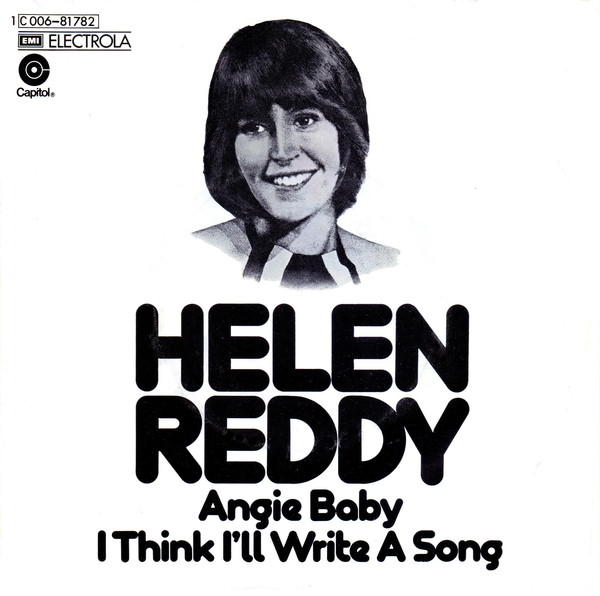 Cover Helen Reddy - Angie Baby (7, Single) Schallplatten Ankauf