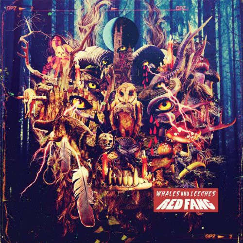 Cover Red Fang - Whales And Leeches (LP, Album, Red) Schallplatten Ankauf